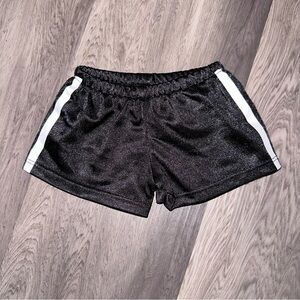 Build a Bear Workshop Black with White Stripes Athletic Shorts BABW Sports